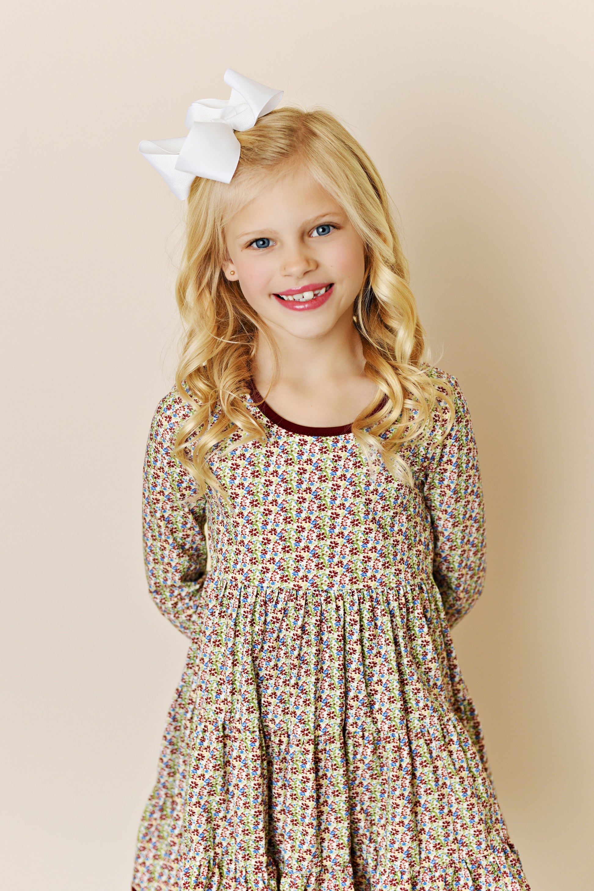 Swoon Baby Crimson Fluer Dainty Dress Style 23-30