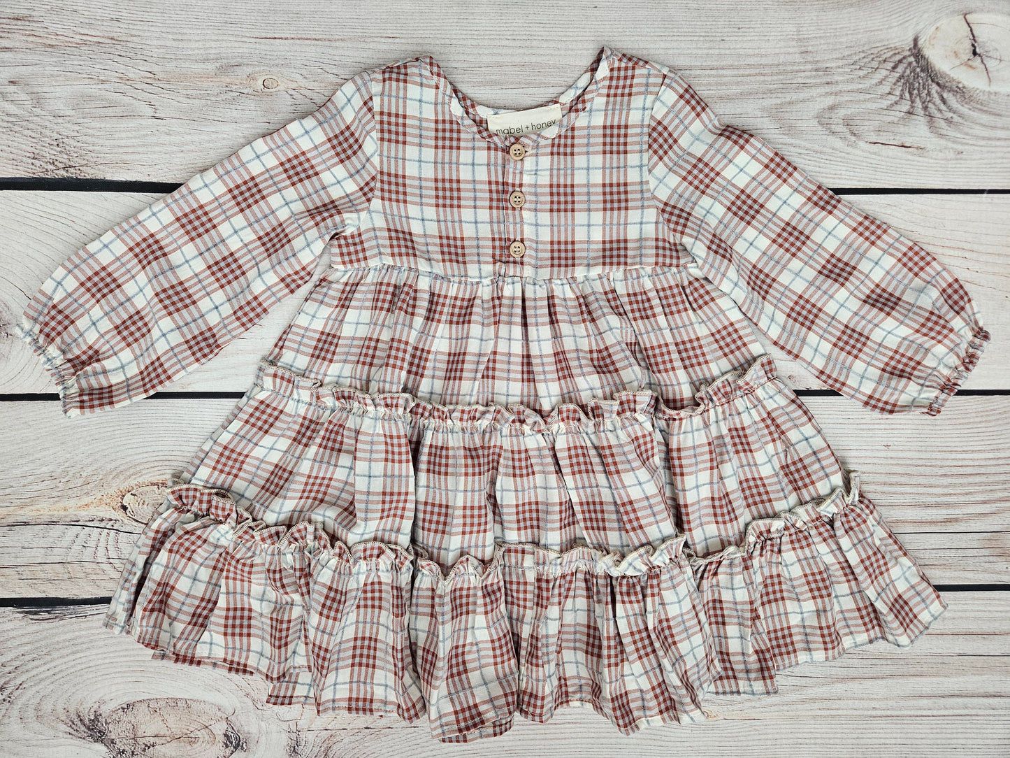 Mabel & Honey Betsy Rayon Dress - Multi