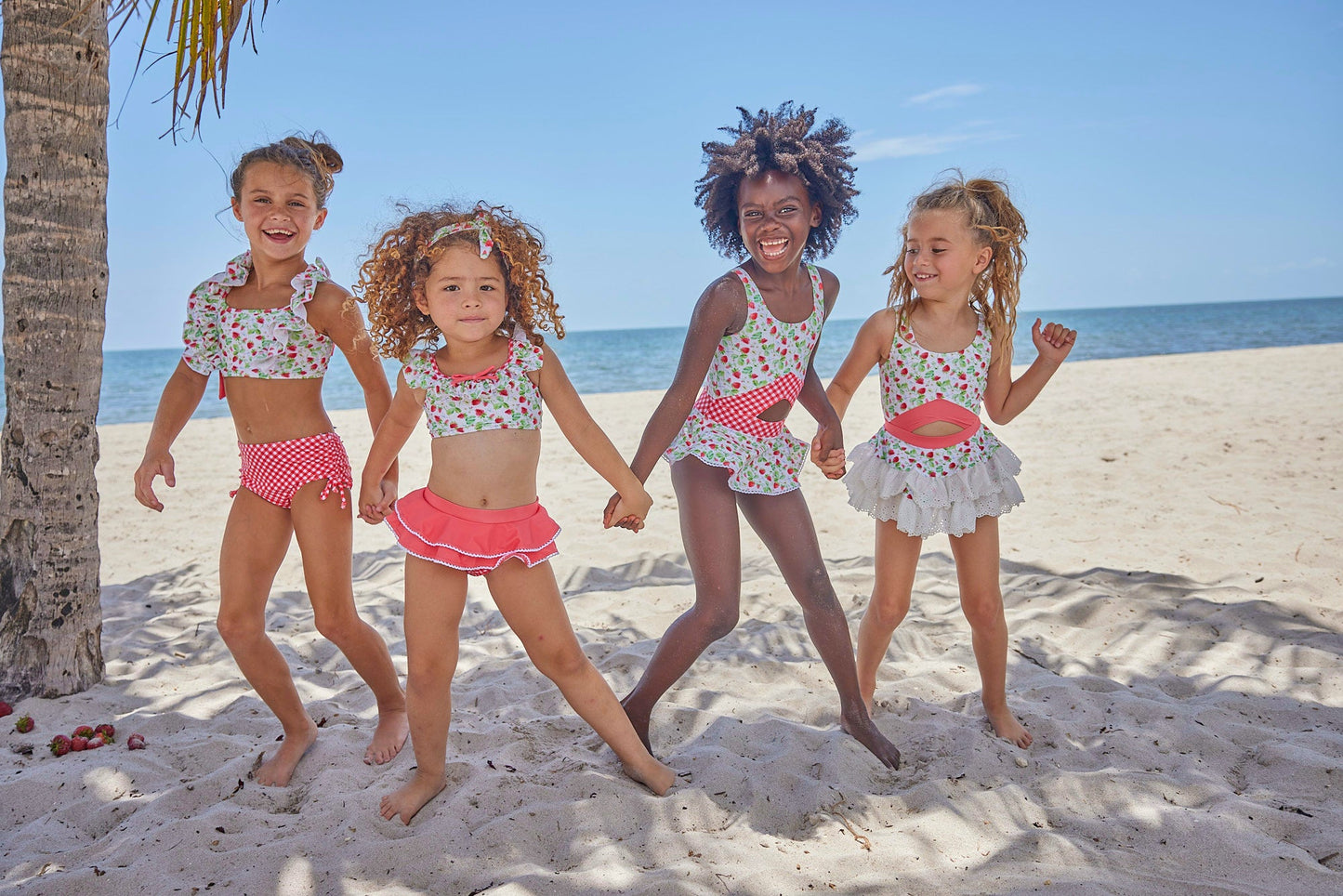 Blueberry Bay Strawberry Hill Two Piece Swimsuit