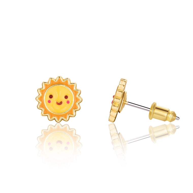 Girl Nation Cutie Stud Earrings - Sunny Day