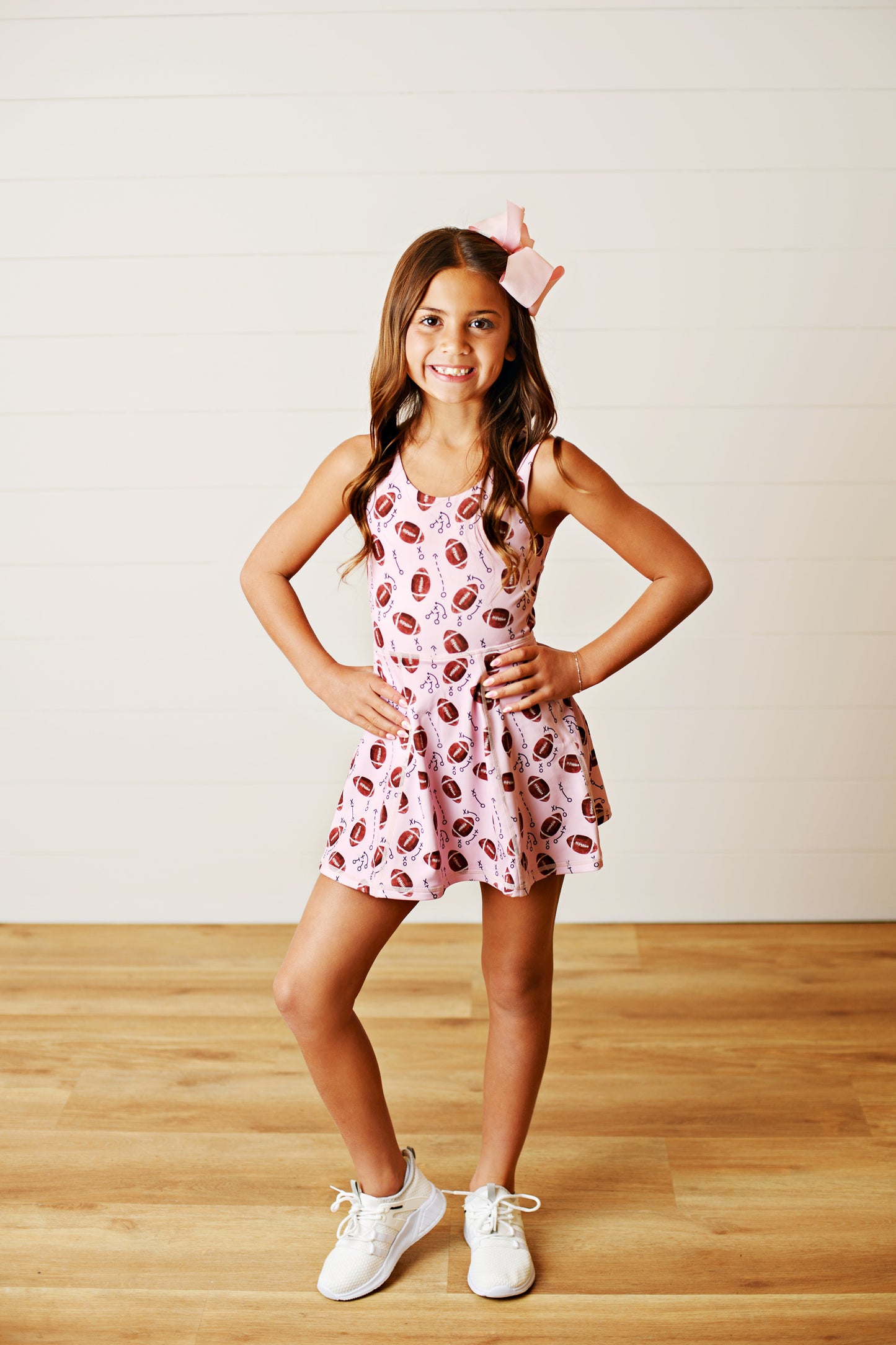 Swoon Active Pink Football Dress Style AF2503
