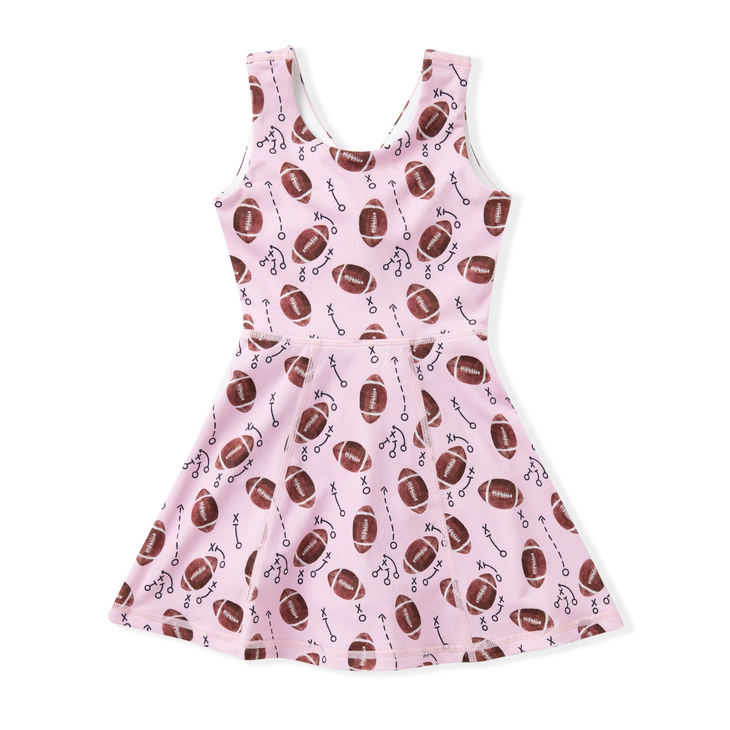 Swoon Active Pink Football Dress Style AF2503