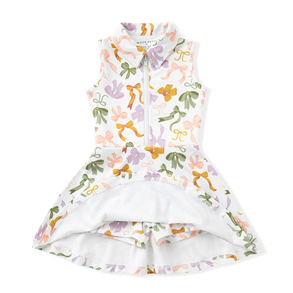 Swoon Baby Bow Collar Tennis Dress