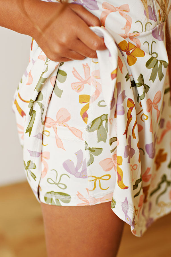 Swoon Baby Bow Collar Tennis Dress