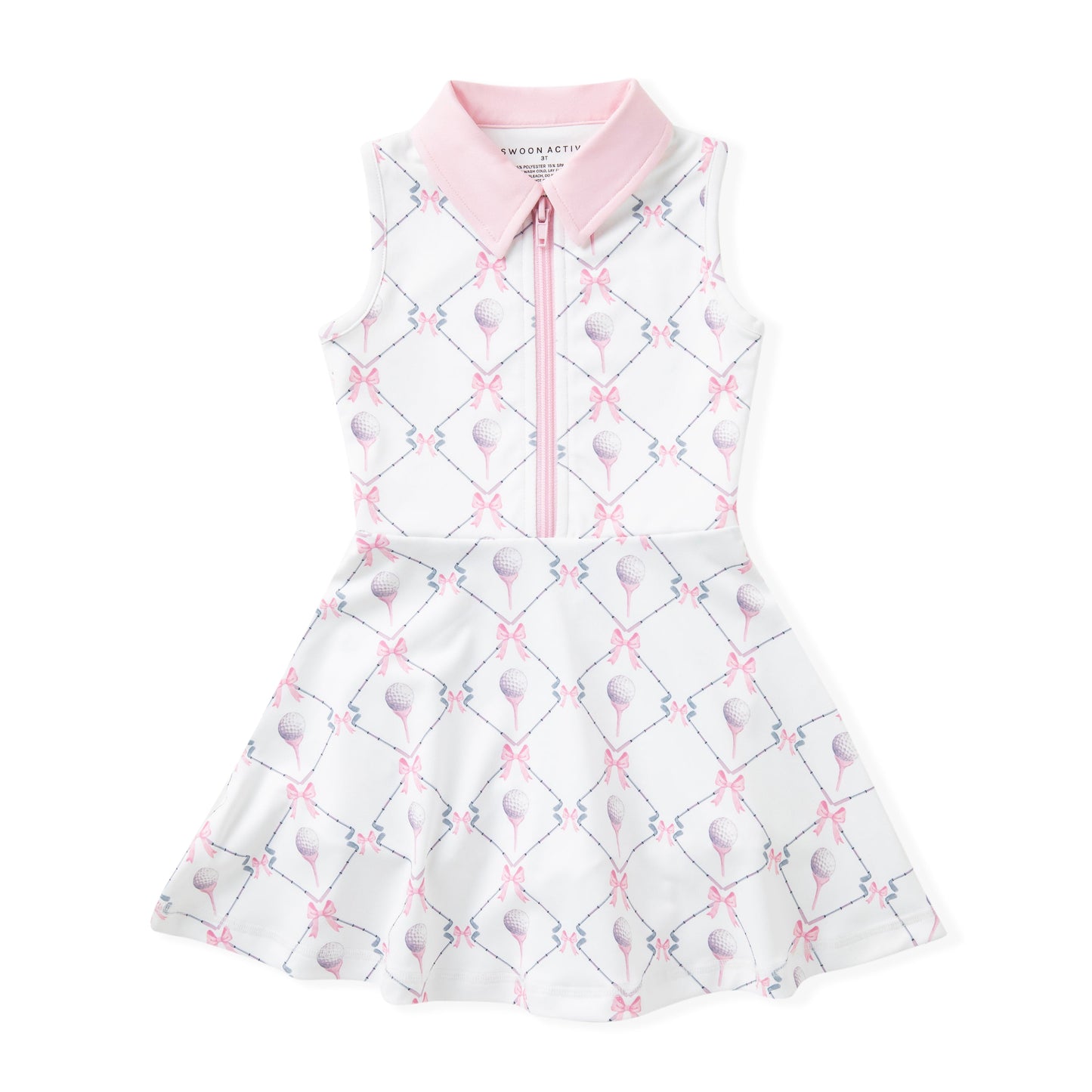 Swoon Active Golf Tee Collar Tennis Dress Style AF2508