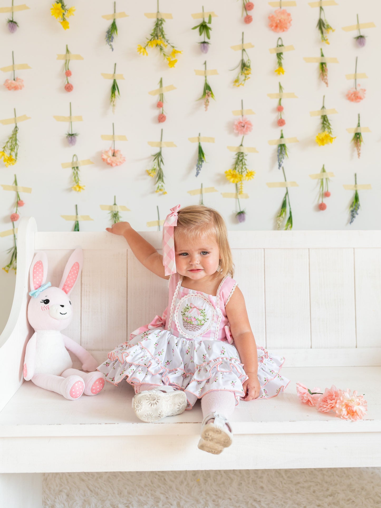 Be Girl Clothing Baskets & Bunnies Alba Romper