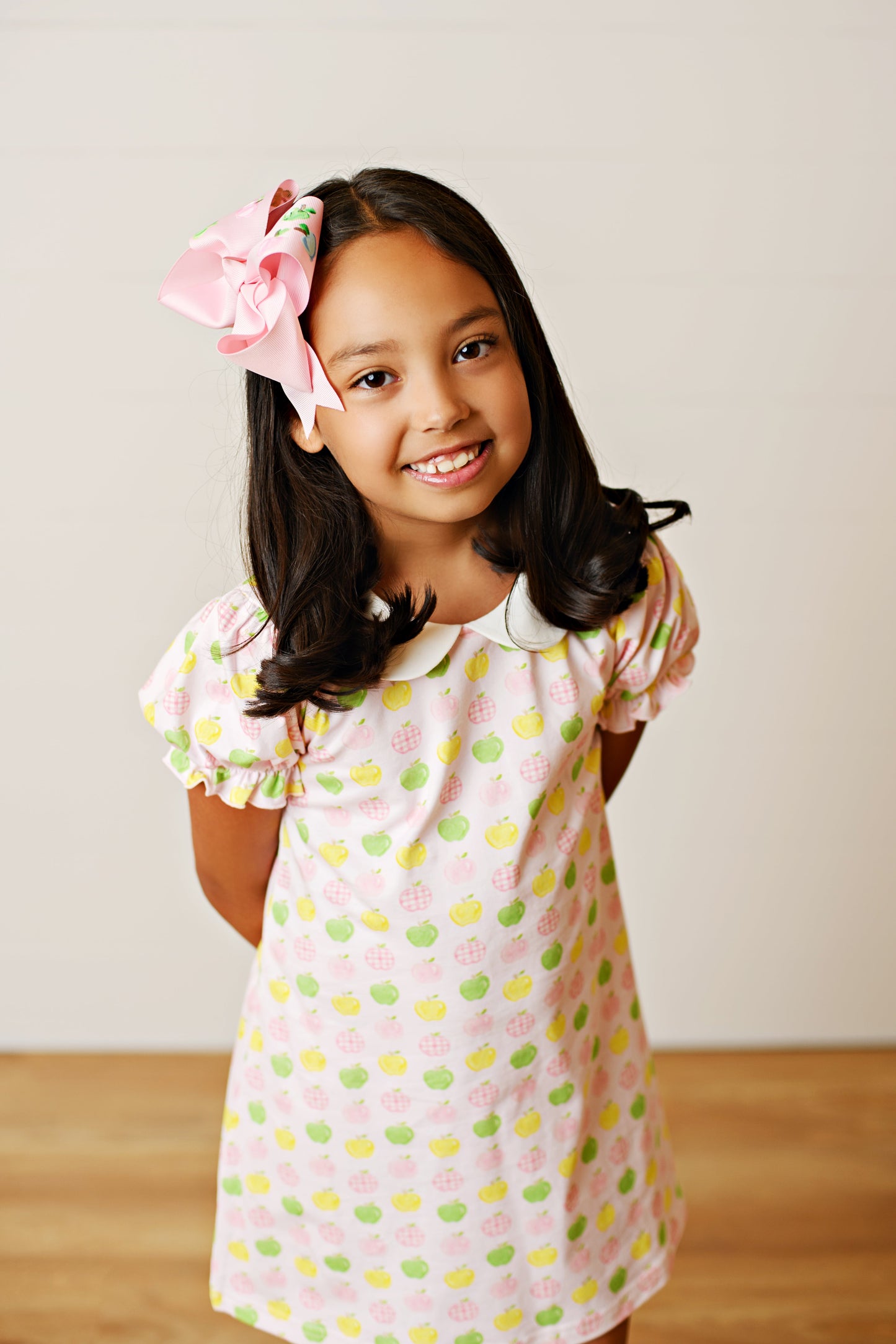Swoon Kids Back to School Apple Proper Dress