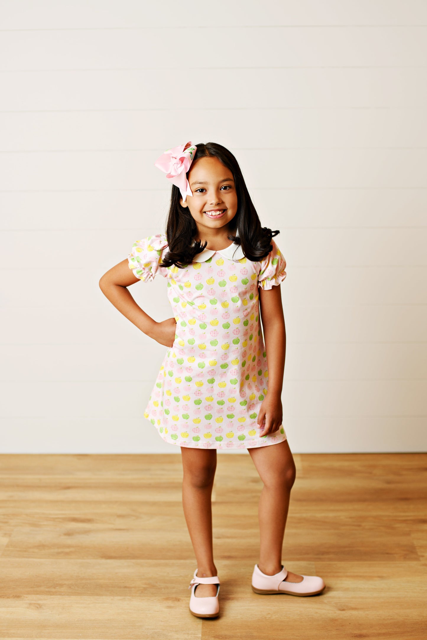 Swoon Kids Back to School Apple Proper Dress