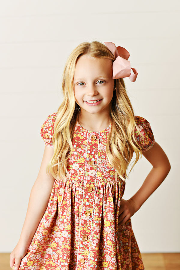 Swoon Kids Autumn Bloom Prim Dress Style FW2520