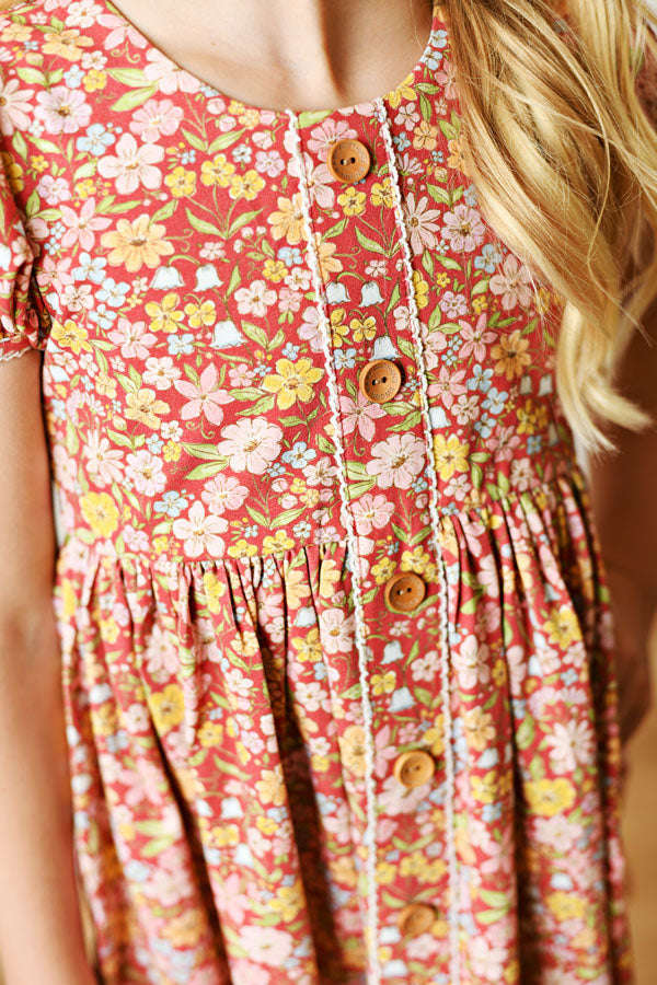 Swoon Kids Autumn Bloom Prim Dress Style FW2520