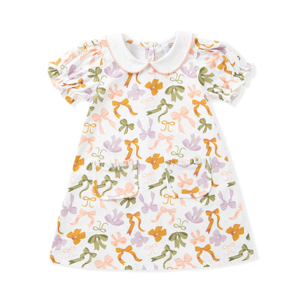 Swoon Kids Proper Bow-tiful Fall Dress