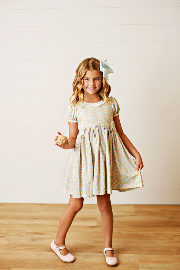 Swoon Kids Pumpkin Harvest Gwen Tab Dress Style FW2537