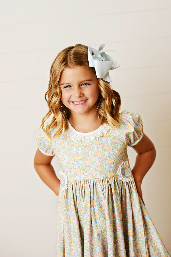 Swoon Kids Pumpkin Harvest Gwen Tab Dress Style FW2537
