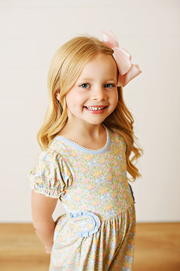 Swoon Kids Pumpkin Harvest Kate Tab Romper Style FW2539