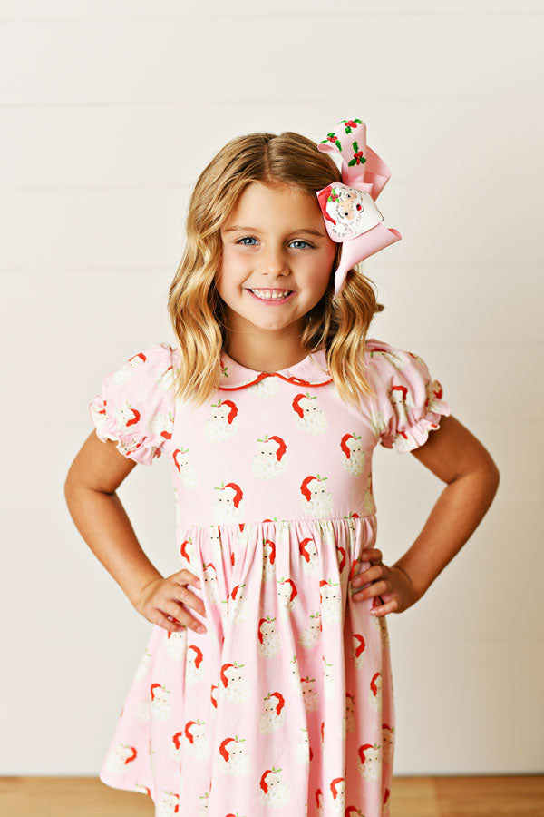 Swoon Kids Santa Baby Pink Proper Dress