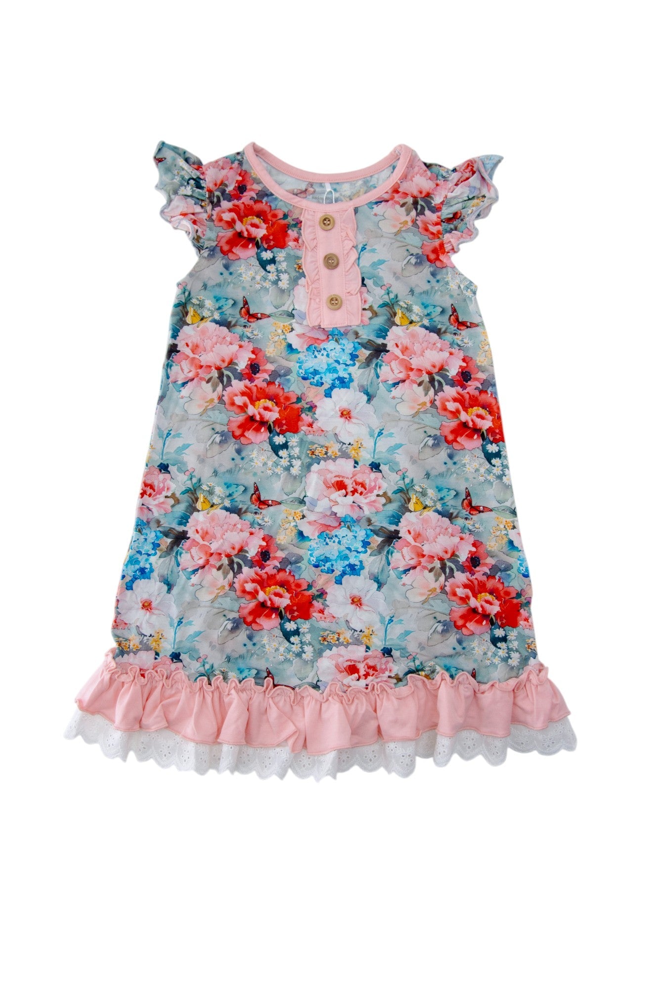 Rockin Royalty Flora Mae | Ruffle Toddler Gown