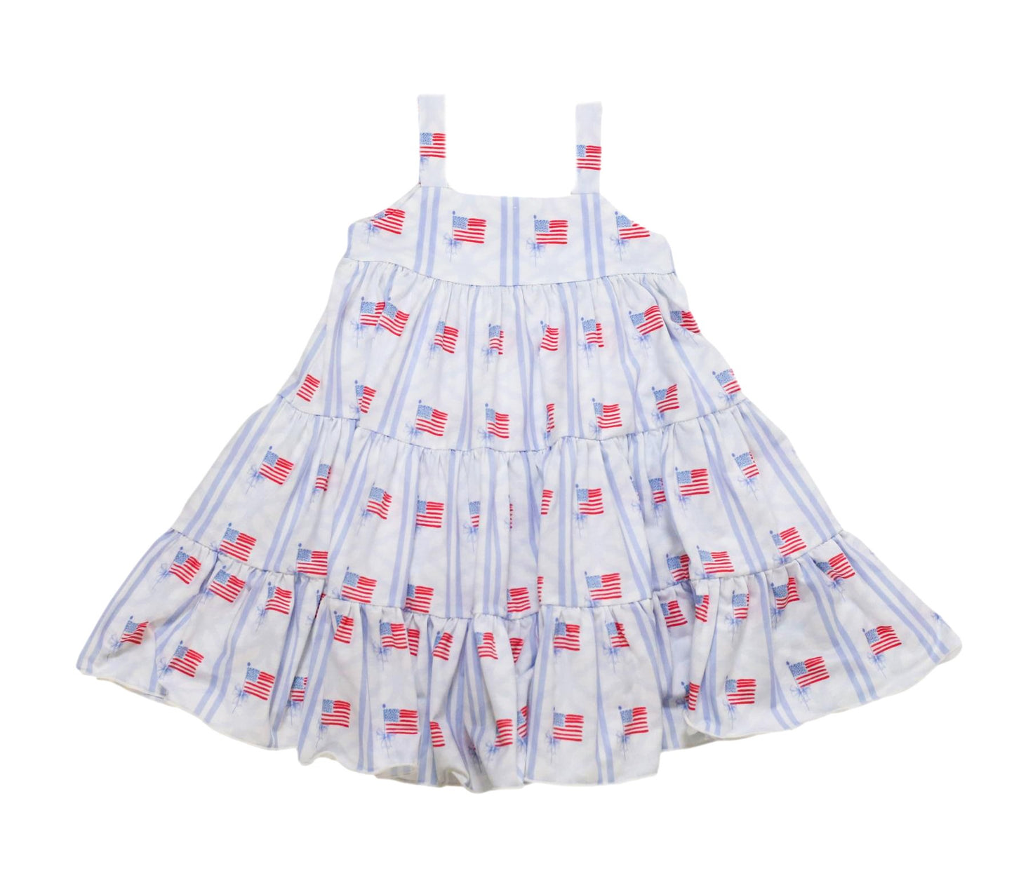 Be Girl Clothing Stars & Stripes Garden Twirler