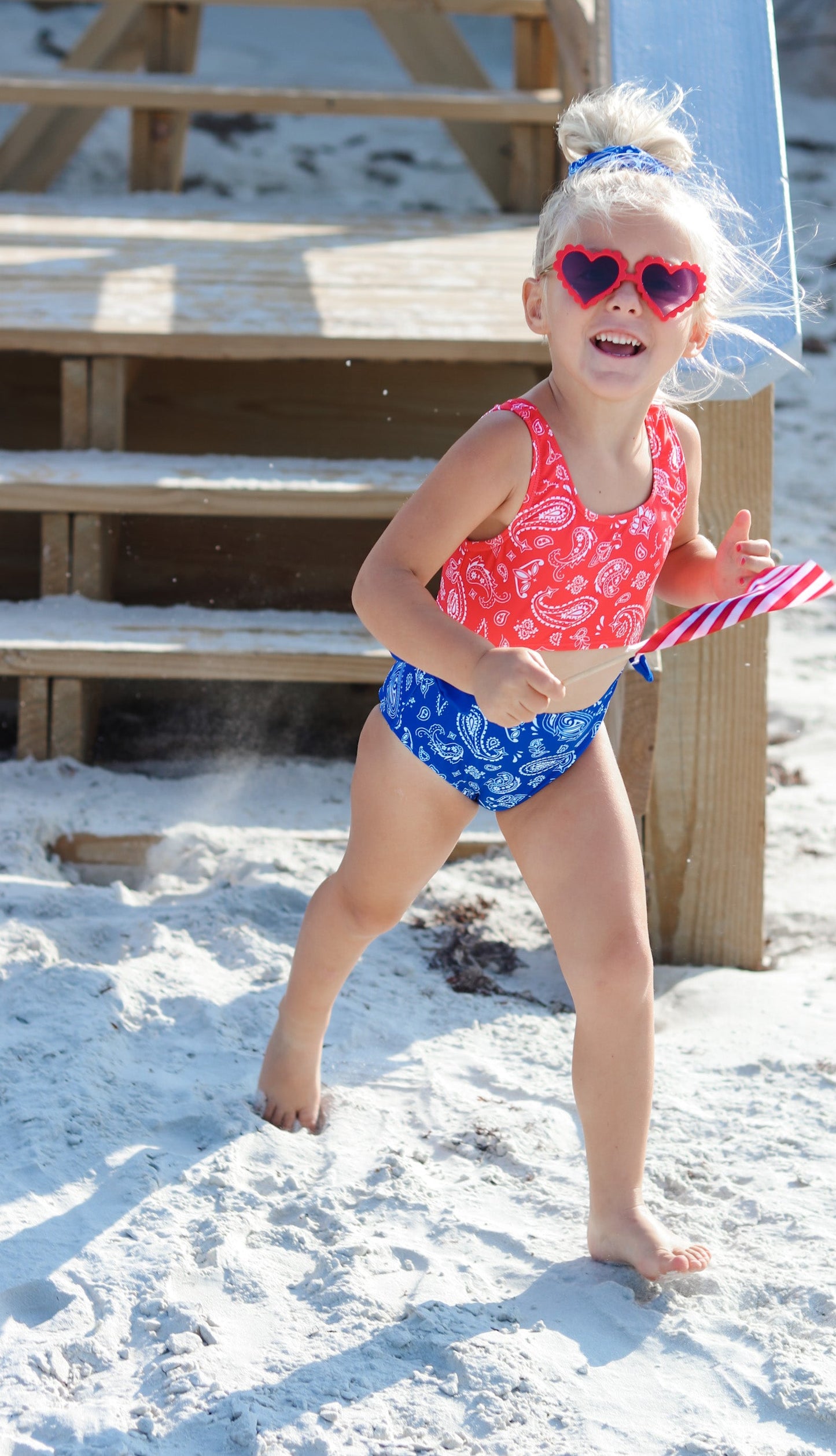 Blueberry Bay Freedom Cove One Piece Swimsuit