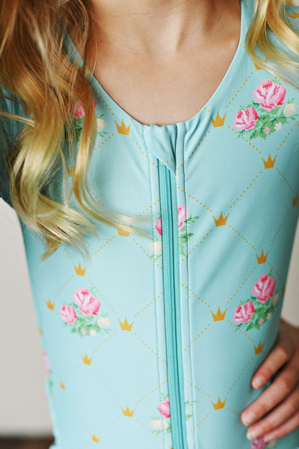 Swoon Baby Golden Crown UPF 50 Rashguard