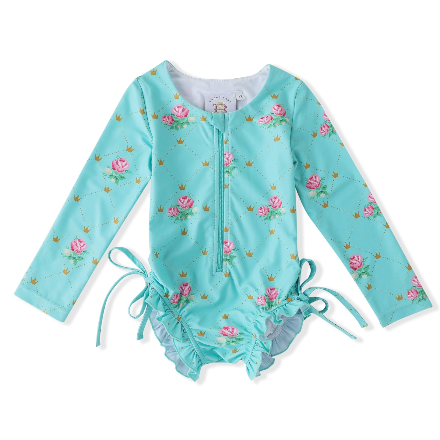 Swoon Baby Golden Crown UPF 50 Rashguard