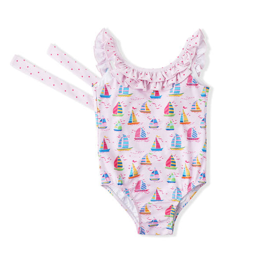 Swoon Baby Sail Away UPF 50 1 PC Swimsuit
