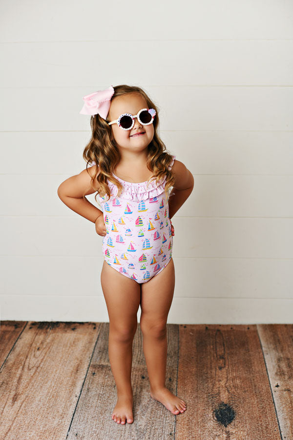 Swoon Baby Sail Away UPF 50 1 PC Swimsuit