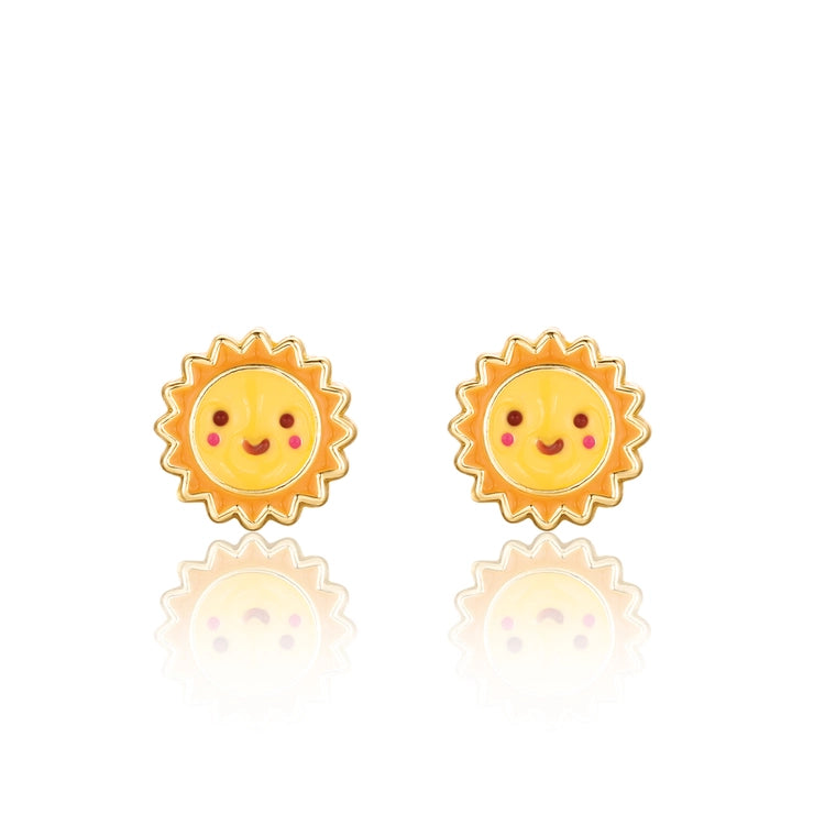 Girl Nation Cutie Stud Earrings - Sunny Day