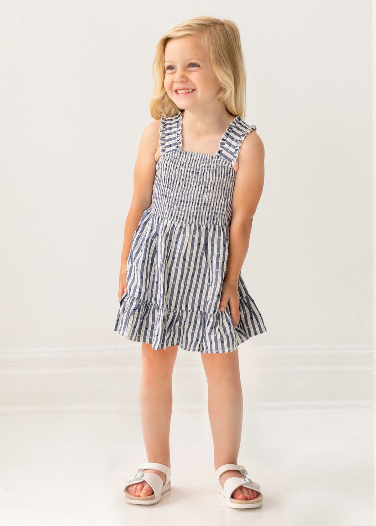 Mabel & Honey Island Breeze Dress - Blue