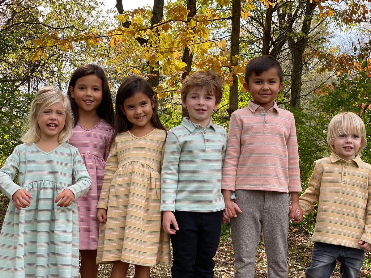 Vignette from Magpie & Mabel Aqua Winnie Dress