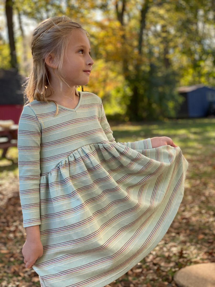 Vignette Aqua Winnie Dress