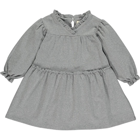 Vignette Girls Hunter Dress - Grey