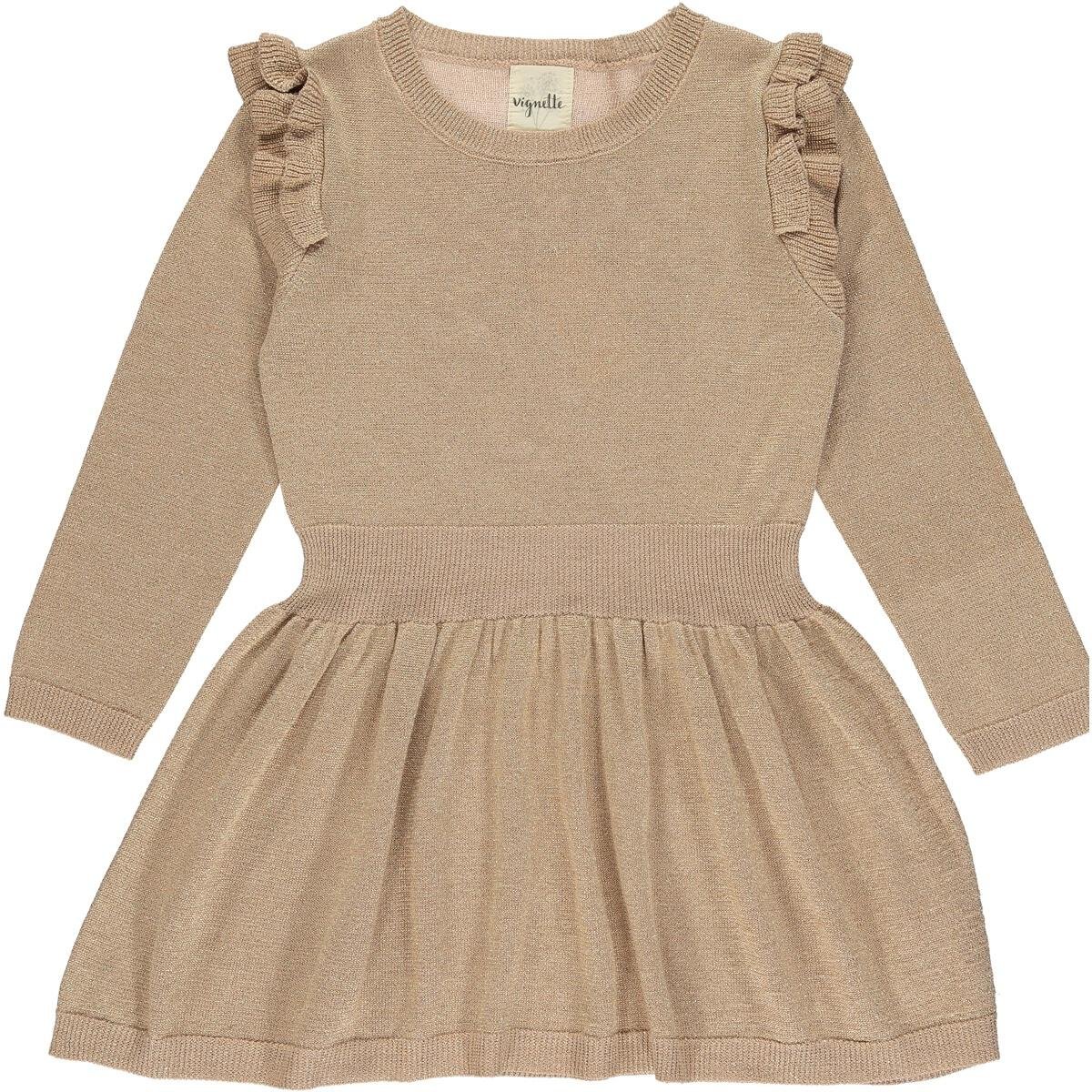 Vignette Girls Carrie Dress - Gold