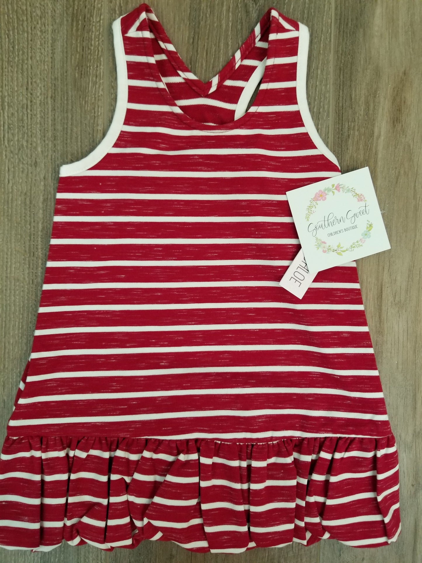 Isobella and Chloe Bubble Stripe Knit Dress Style 35-07