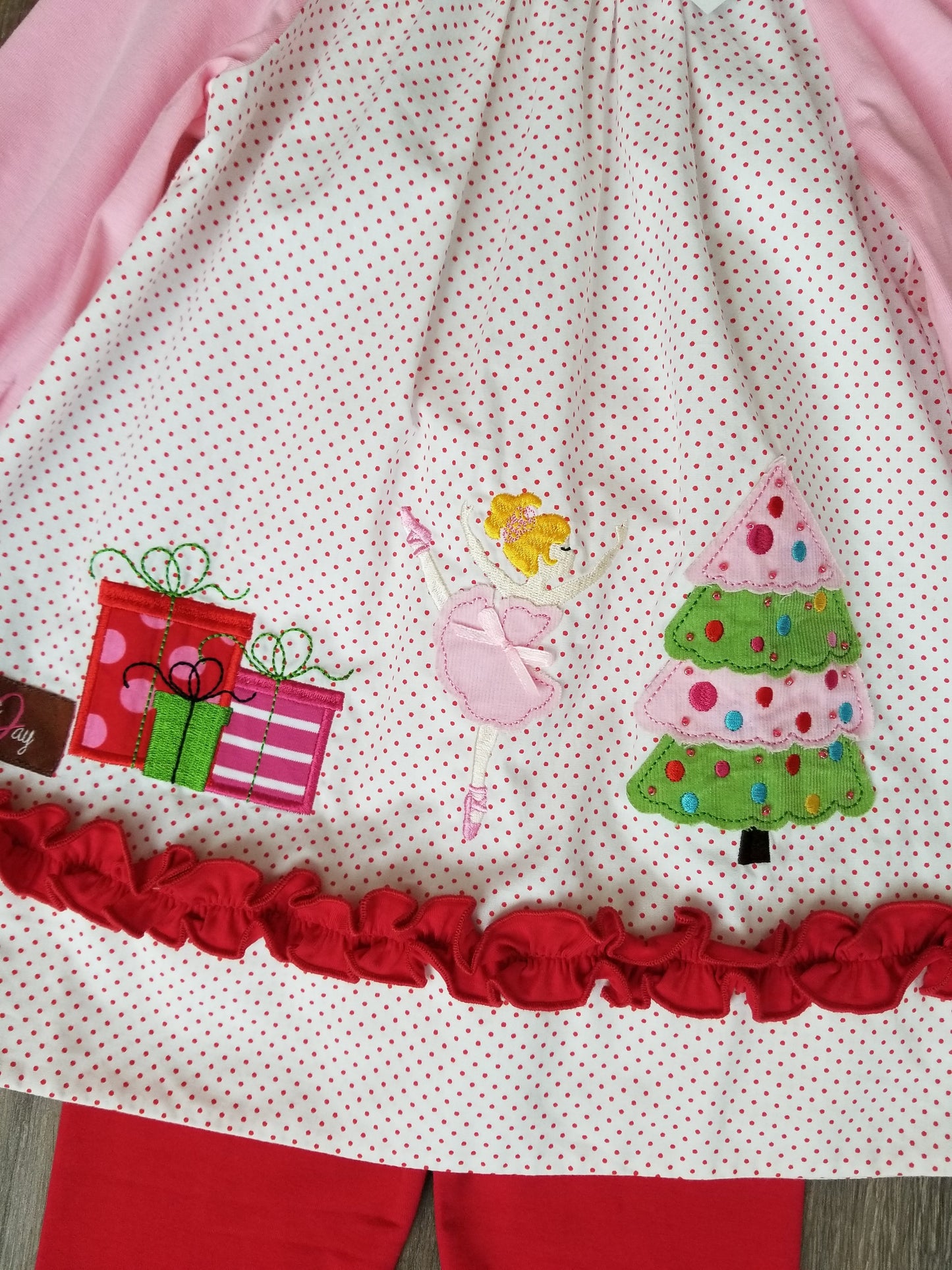 Millie Jay Nutcracker Applique Legging Set