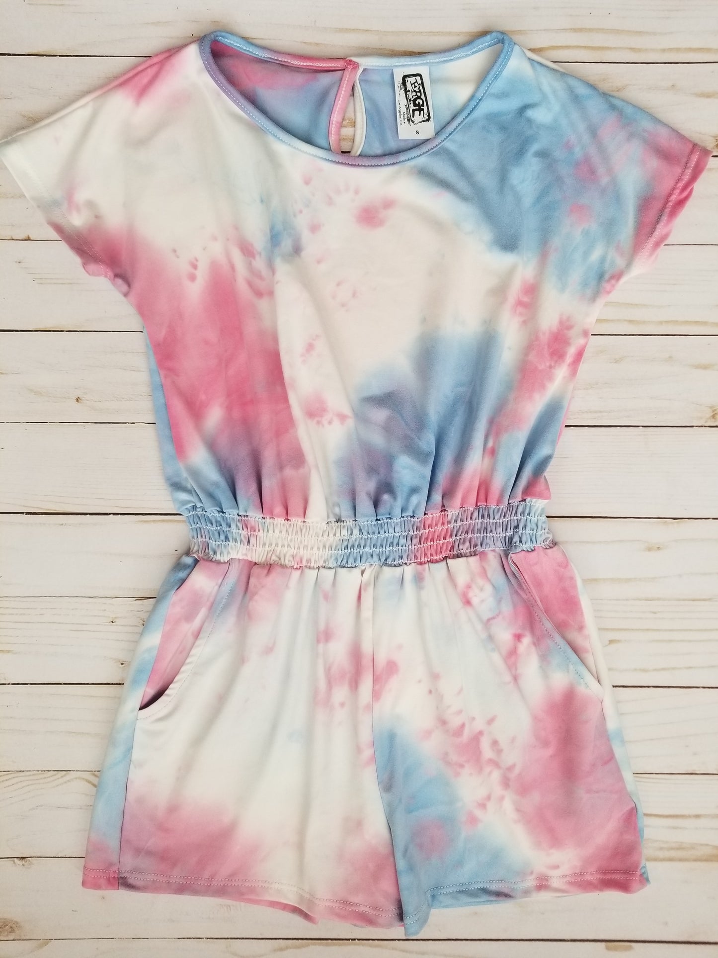 Erge Designs Tie Dyed Romper