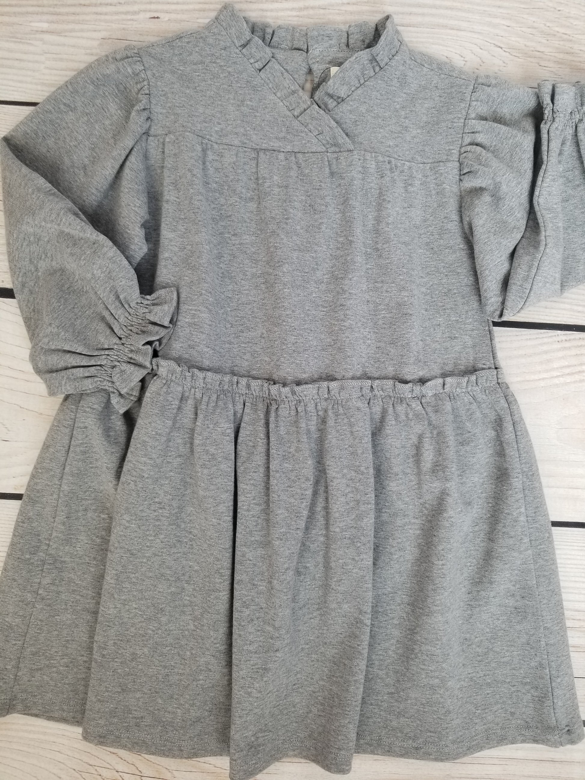 Vignette Girls Hunter Dress - Grey