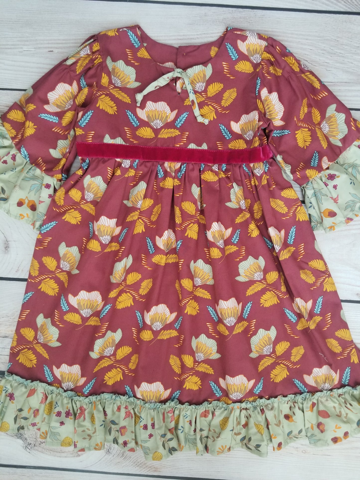 Haute Baby Mulberry Bloom Dress