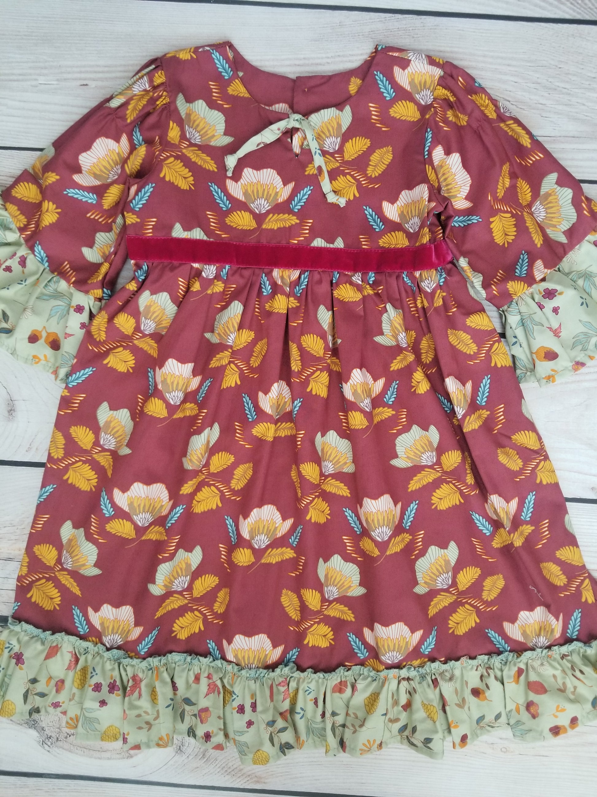 Haute Baby Mulberry Bloom Dress