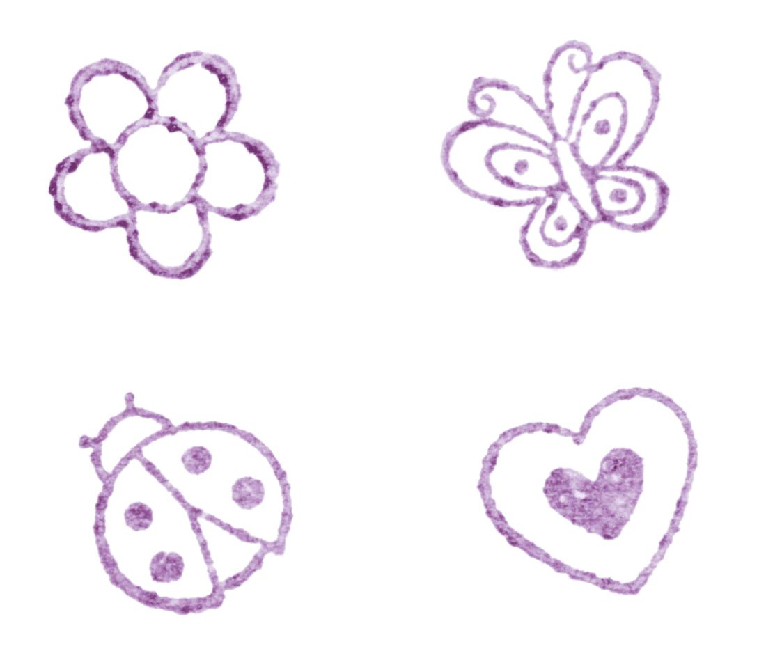 Toysmith Mini Stamp Sets with Case