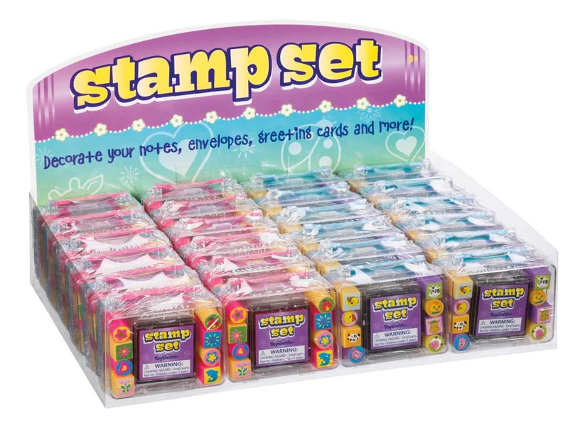 Toysmith Mini Stamp Sets with Case