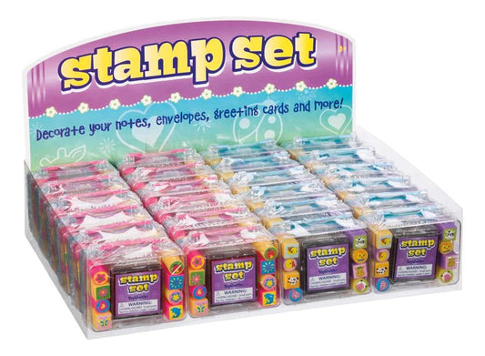 Toysmith Mini Stamp Sets with Case