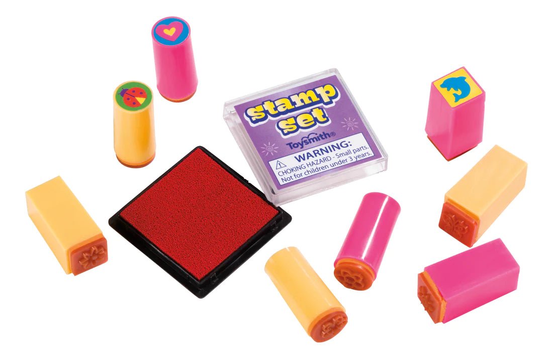 Toysmith Mini Stamp Sets with Case