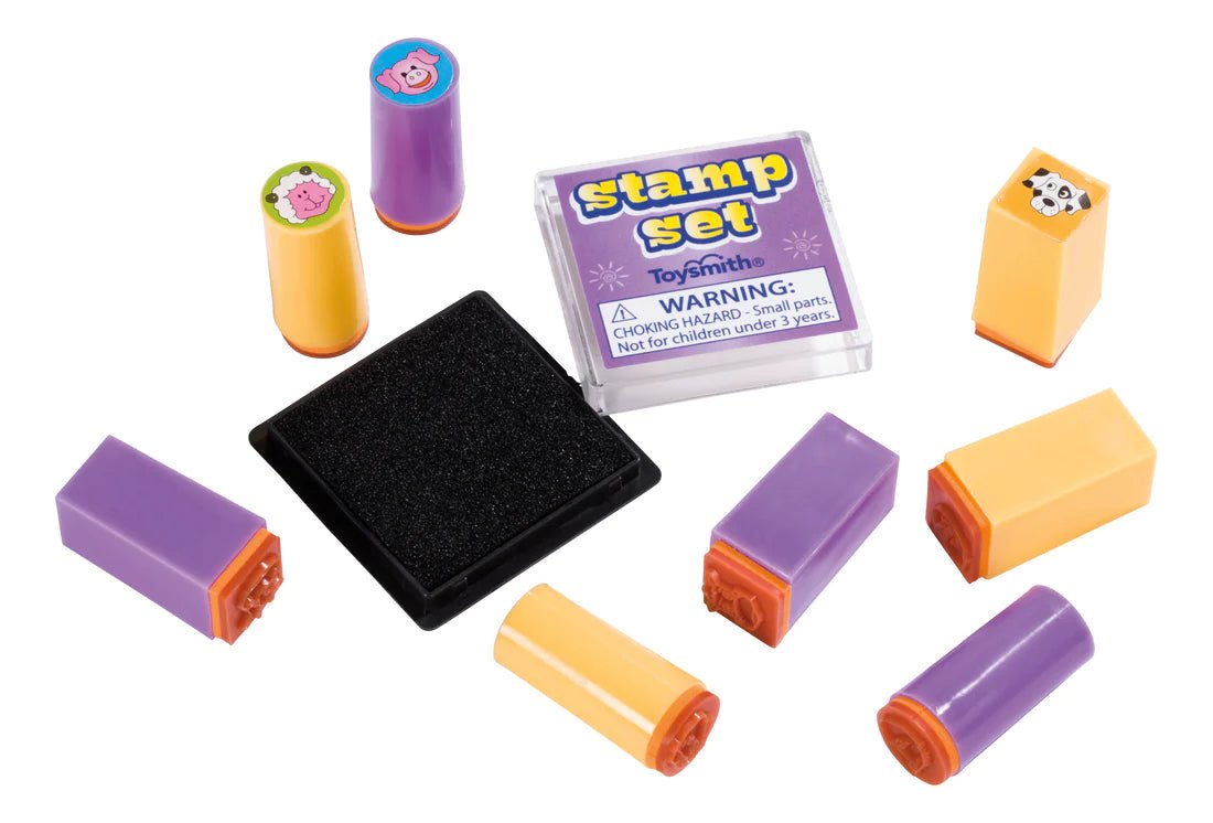 Toysmith Mini Stamp Sets with Case