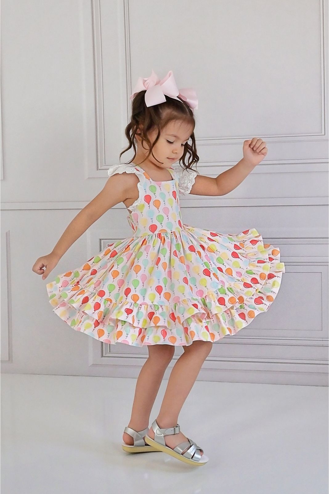 Serendipity Clothing Celebration Eyelet Flutter Pinafore Dress Style 23-51 Serendipity Clothing Celebration Eyelet Flutter Pinafore Dress Style 23-51