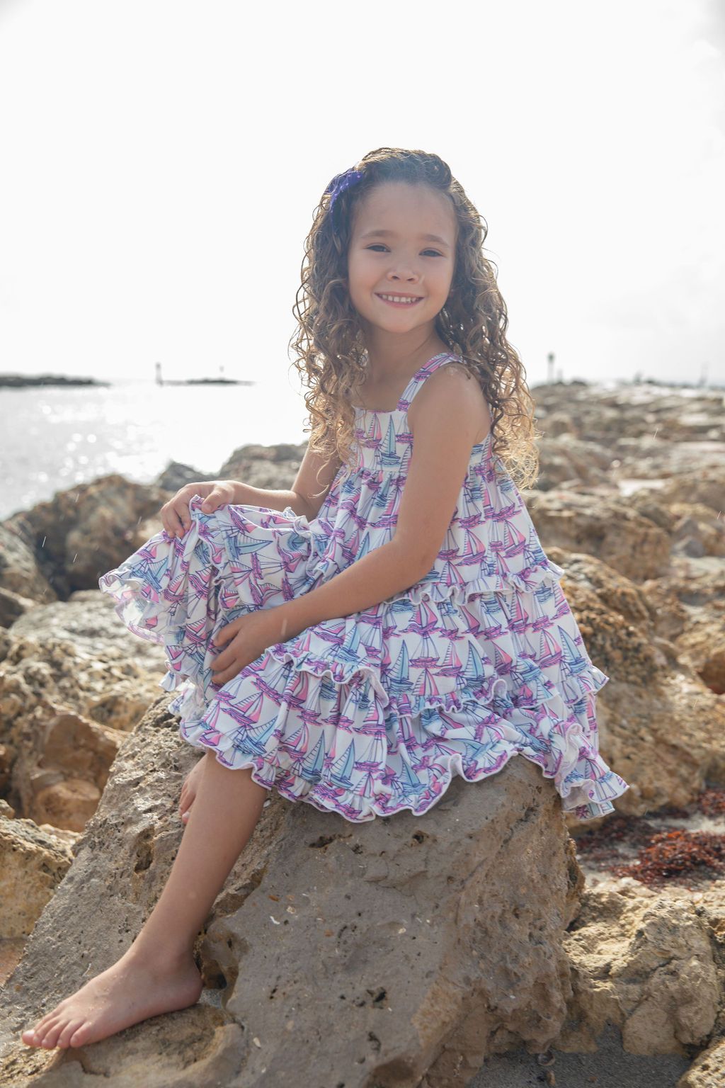 Be Girl Clothing Sail Away Garden Twirler
