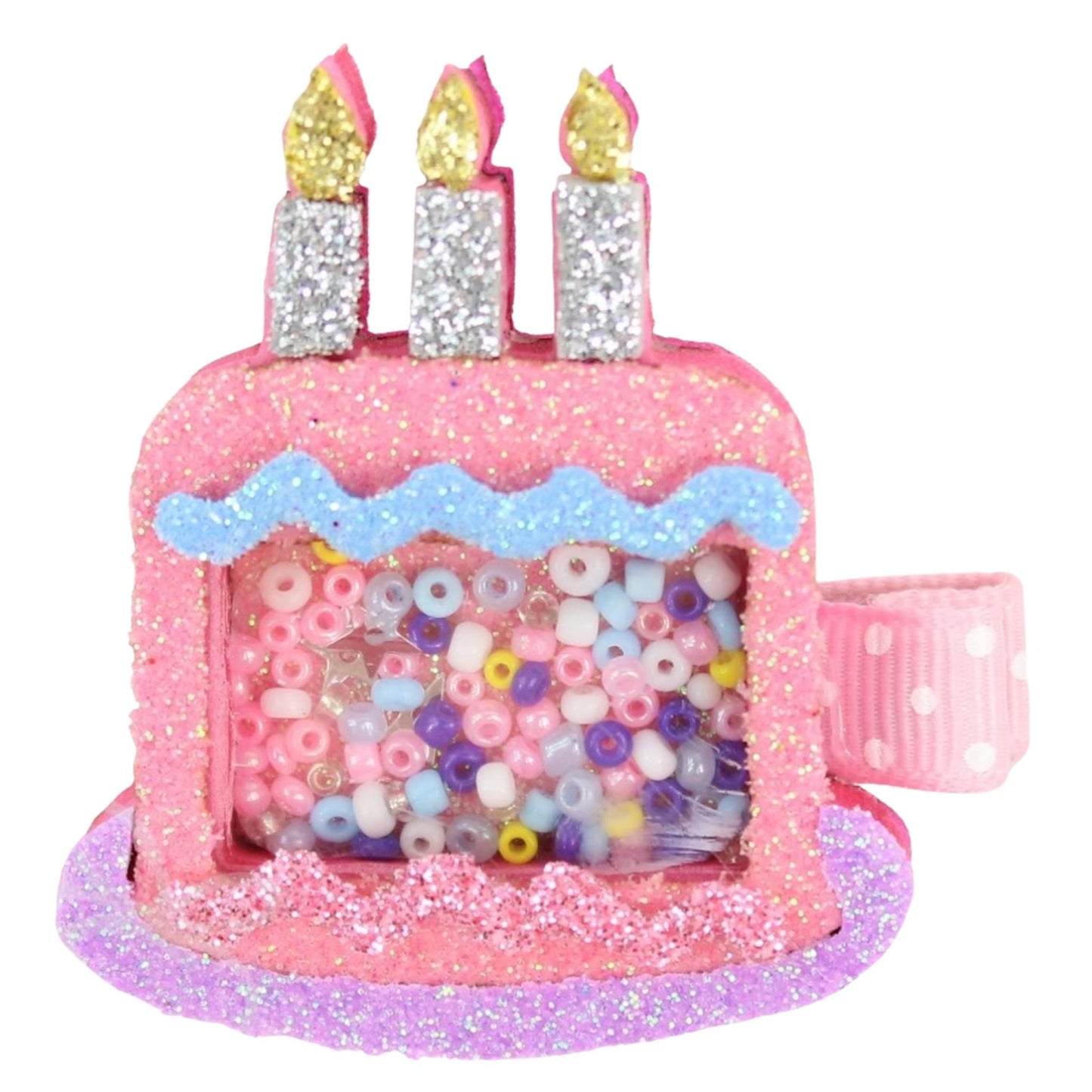 Beyond Creations Birthday Cake Shaker Pinch Clip