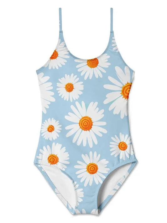Stella Cove Daisy Print Tank Swimsuit