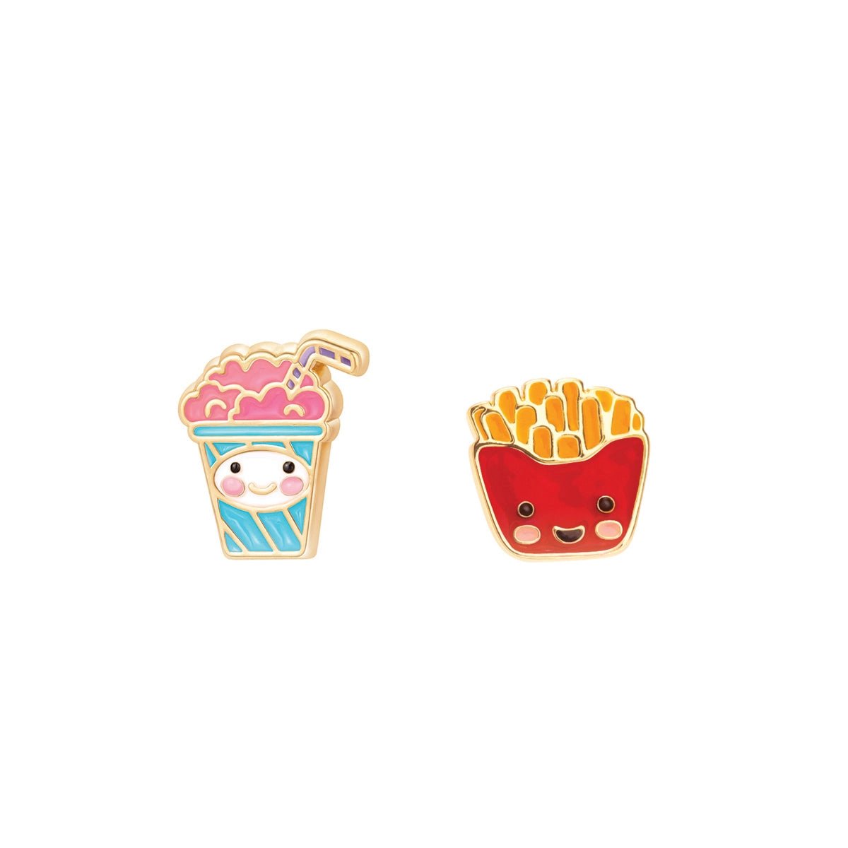 Girl Nation The Perfect Pair Stud Earrings - Sweet & Salty