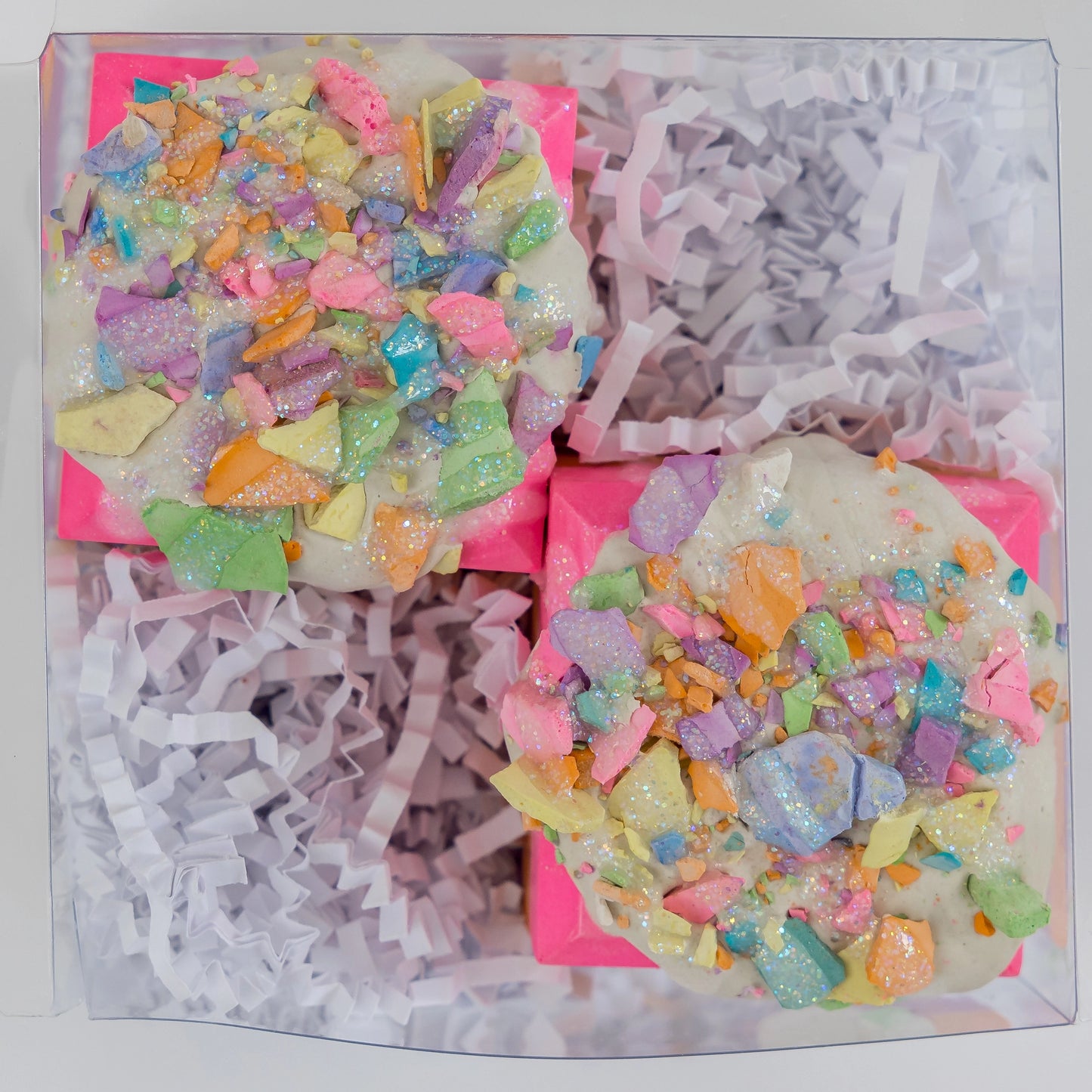 Hopscotch Chalk Rainbow Surprise
