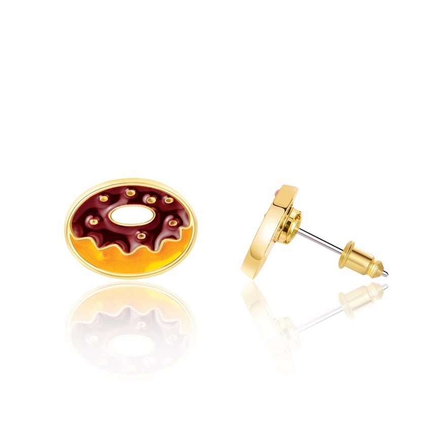 Girl Nation Cutie Stud Earrings - Yummy Donut